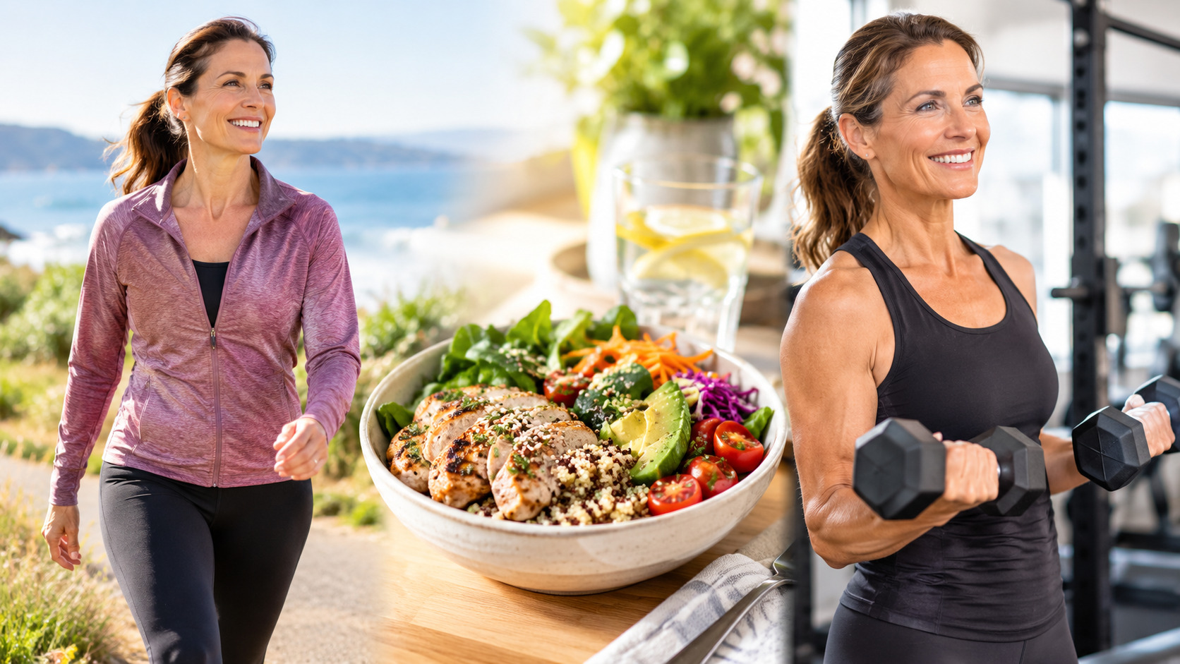 Fit and healthy woman over 40 enjoying an active lifestyle